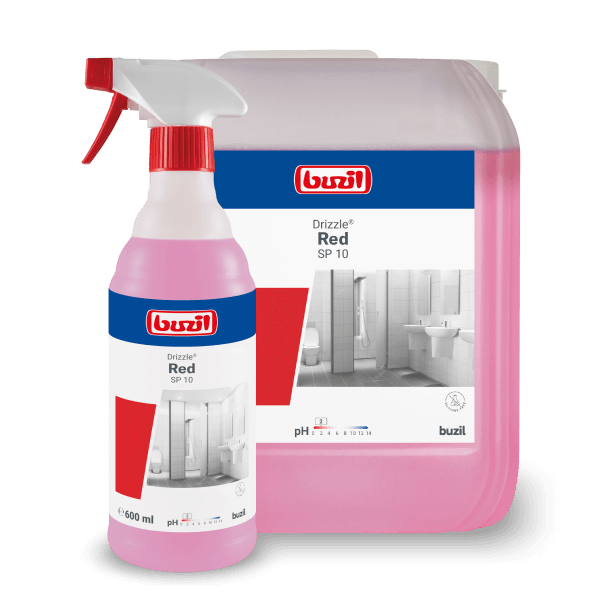 Buzil Drizzle Red SP 10 Gebrauchsfertiger saurer Sanitär-Schaumreiniger