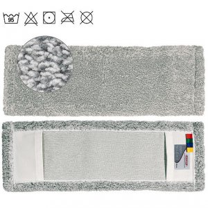 Sprintus Delphin 40 und 50 cm weiß / grau Profimopp aus Mikrofaser