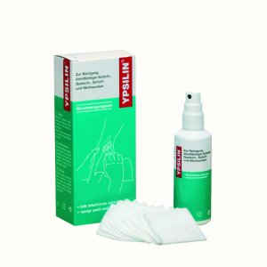 YPSILIN Wundreinigungs - Set, groß, Wunddesinfektion