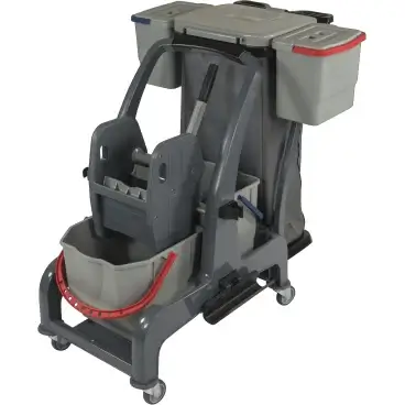 SPRINTUS COMBIX XL Systemwagen Putzwagen mit seitlicher Moppablage – Bild 5