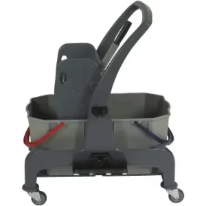 SPRINTUS COMBIX Doppelfahreimer Putzwagen mit seitlicher Mopp-Ablage