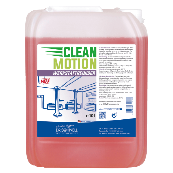 DR.SCHNELL CLEANMOTION WERKSTATTREINIGER – Bild 2