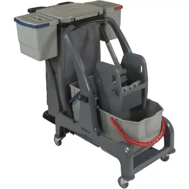 SPRINTUS COMBIX XL Systemwagen Putzwagen mit seitlicher Moppablage – Bild 2