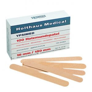 Holzmundspatel 18 x 150 mm, 100 Stück