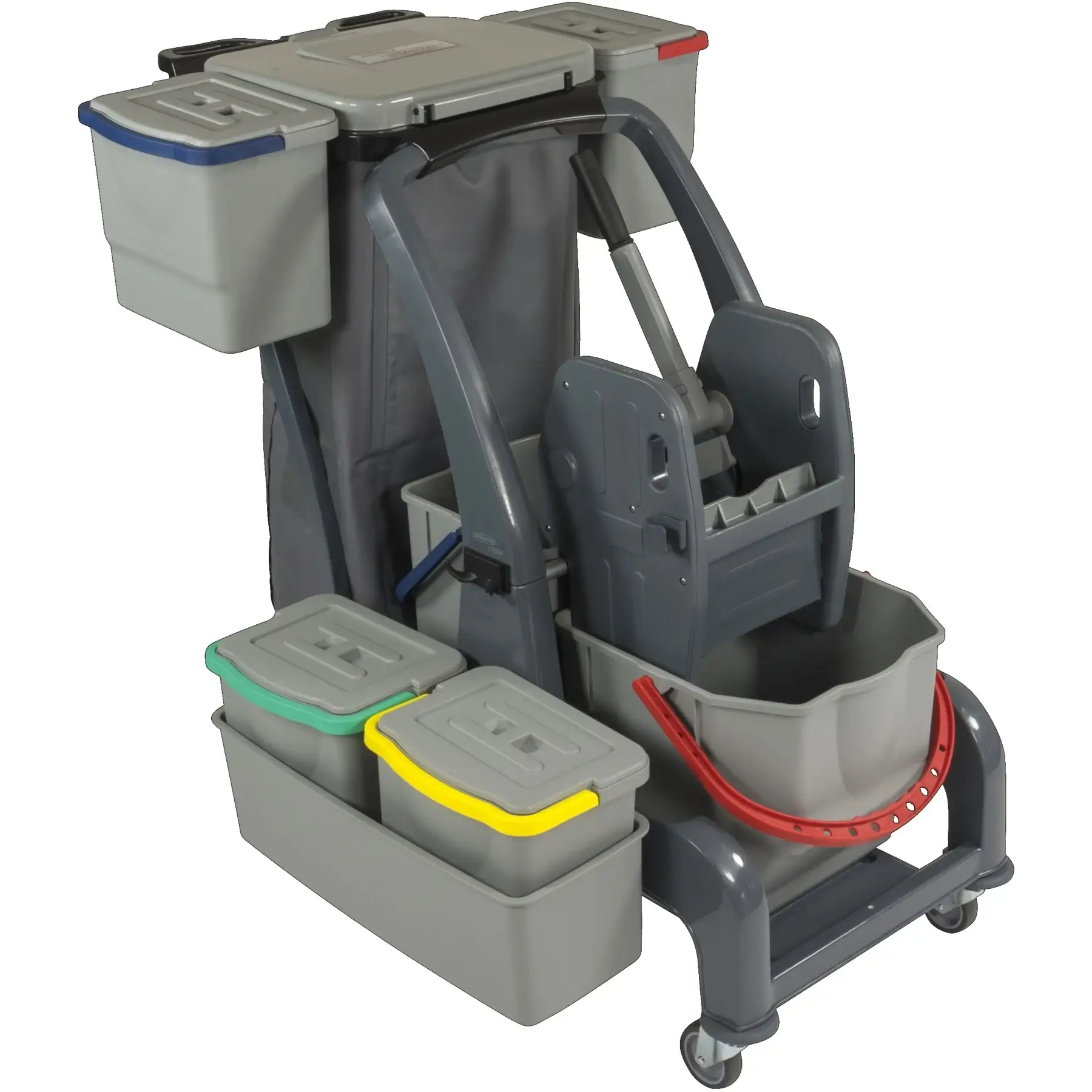 SPRINTUS COMBIX PRO Systemwagen – Robuster Reinigungswagen für den professionellen Einsatz – Bild 2