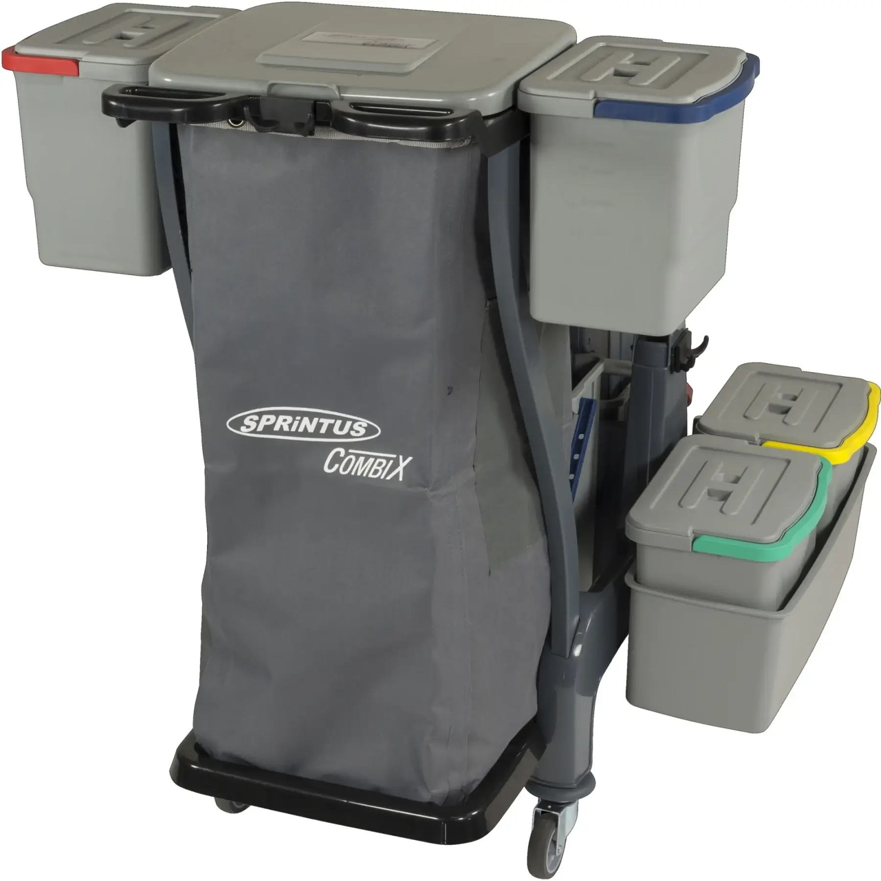 SPRINTUS COMBIX PRO Systemwagen – Robuster Reinigungswagen für den professionellen Einsatz – Bild 6