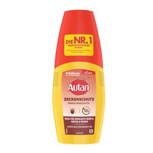 SCJ Autan Zeckenschutz 100 ml – Sofortiger und langanhaltender Schutz vor Zecken & Mücken