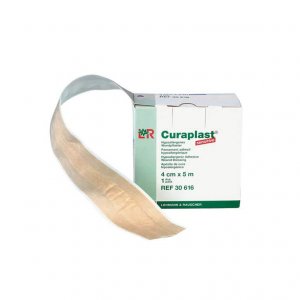 Curaplast Sensitiv Wundschnellverband, 6 cm x 5 m – hautfreundlicher Verband für sensible Haut