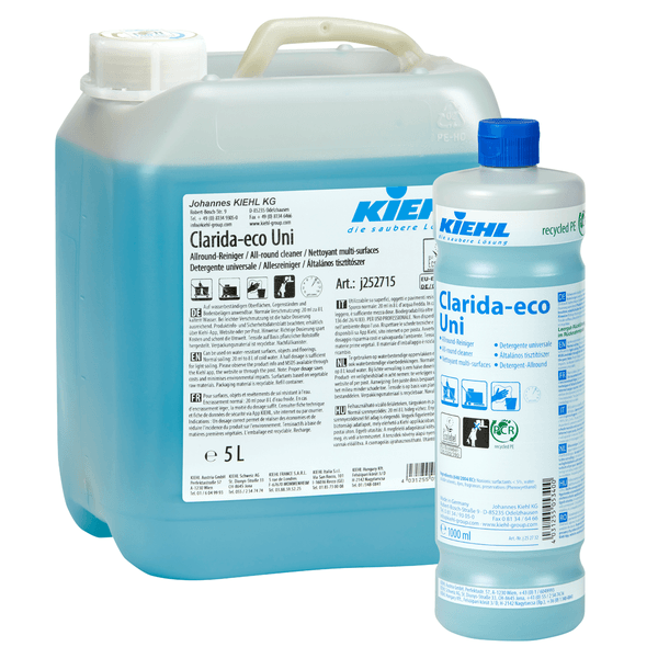 Kiehl Clarida-eco Allround-Reiniger 1 l Flasche – nachhaltige Reinigung für den Alltag