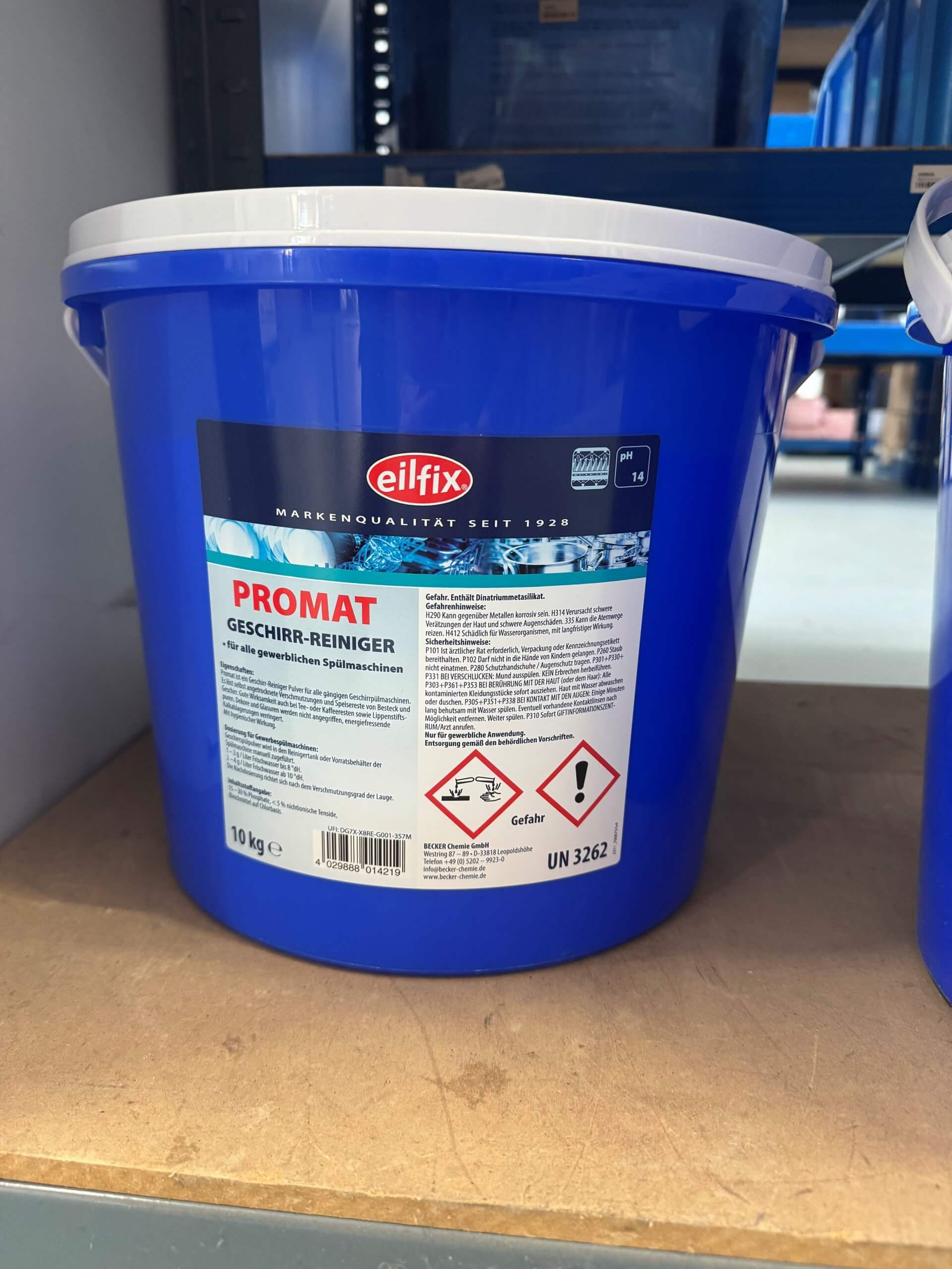 Geschirr-Reiniger Pulver 10 kg Eimer